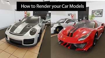 Blender 2.9: Making Scenes to Enhance your Car Models