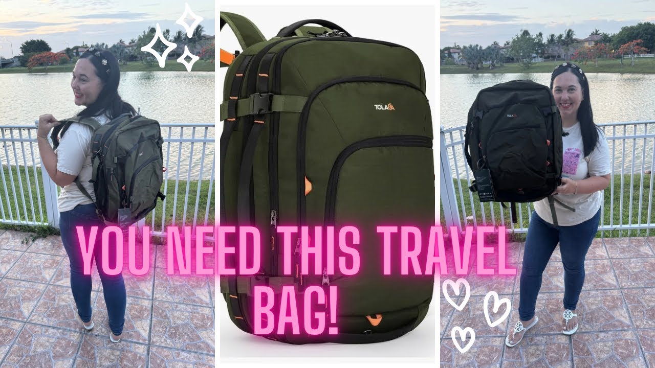 Tolaccea Travel Backpack TSA Friendly Flight Approved Carry-on Luggage 🧳 