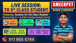 C++ and DSA Introduction | Ameerpet Technologies | Full Stack Training | DSA training | Srinivas G