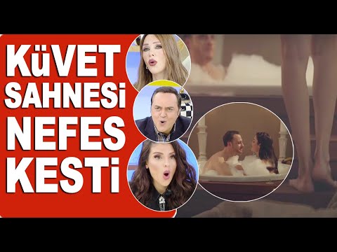 Sen Çal Kapımı Dizisinde Kerem Bursin Hande Erçel'in cesur küvet sahnesi nefes kesti! / Magazin Turu