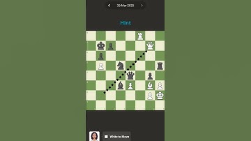 Can you solve this puzzle? #29 #checkmatechallenge #chess #dailypuzzle #chessgame Credit:chess.com