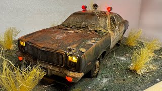 Barn find junkyard abandoned LAPD police 1978 Plymouth Fury Adam 12 Classic car #foryou #toycar #toy Barn find junkyard abandoned LAPD police 1978 Plymouth Fury Adam 12 Classic car #foryou #toycar #toy