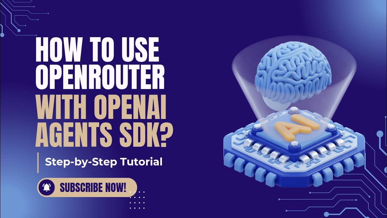How to Use OpenRouter with OpenAI Agents SDK | Step-by-Step Tutorial ...