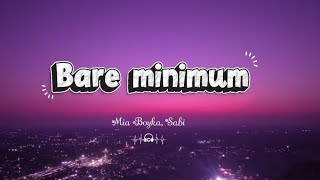 Download lagu Mia Boyka, Sabi — Bare Minimum (Базовый минимум) (English translation) (Slow Version Lyrics) 