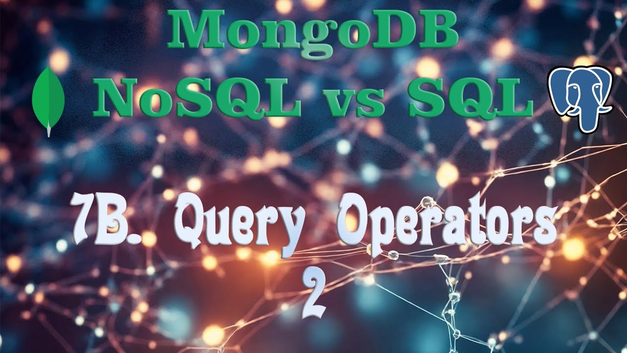 7 Query Operators - YouTube