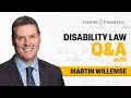 Disability Law Live Q&A