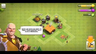 playing clash of clans