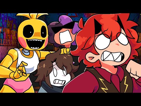 tentando sobreviver ao FNAF 2 COOP no ROBLOX
