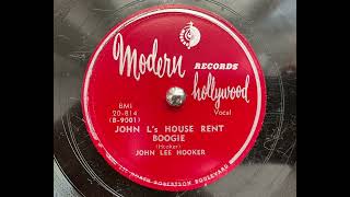 John Lee Hooker - John L’s house rent boogie