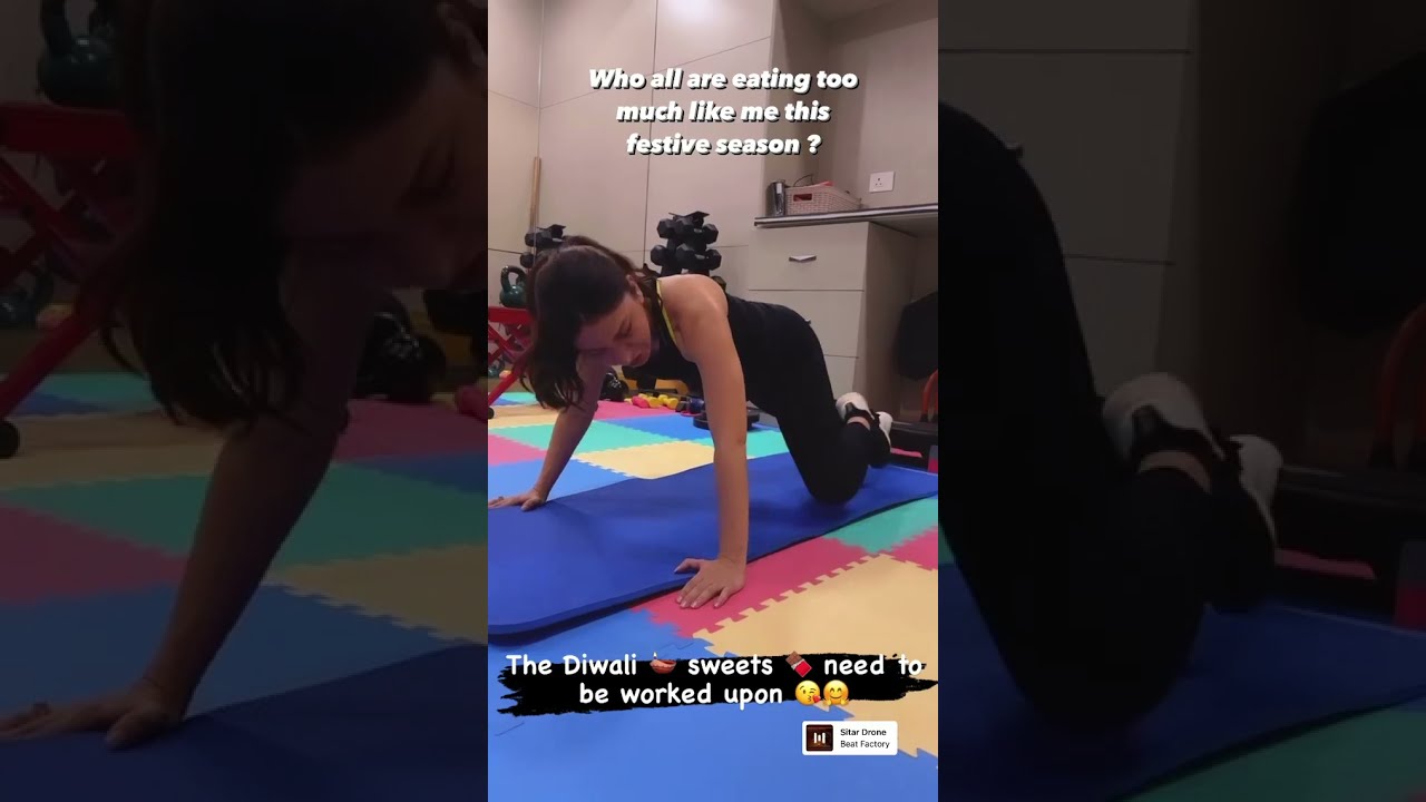 tulsi Kumar exercise diwali