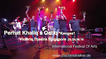 Jo Doelker live with Perhat Khaliq`s Qetiq in Singapore: "Kenges"