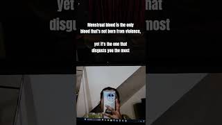 Blood without violence disgusts you, but war-born blood doesn’t?🤐💯 #viral #yt #subscribe #womens #1m