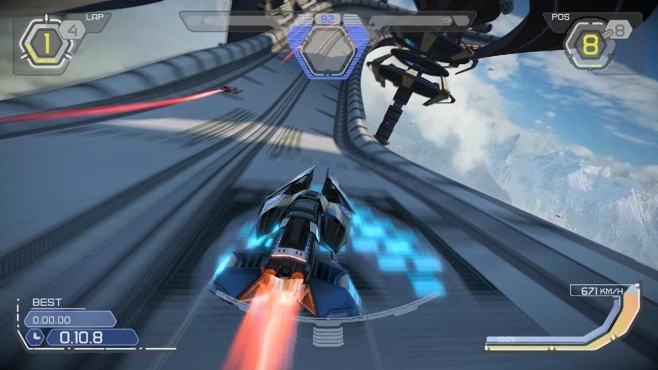 Playing WIPEOUT in order to get better at REDOUT 😅