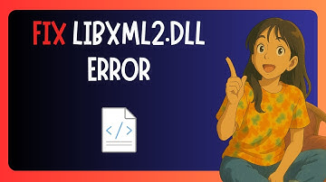 How To FIX "Libxml2.dll is Missing" in Windows 11