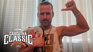 Adam Cole ANSWERS Chris Danger's Challenge!: DPW Carolina Classic 2023