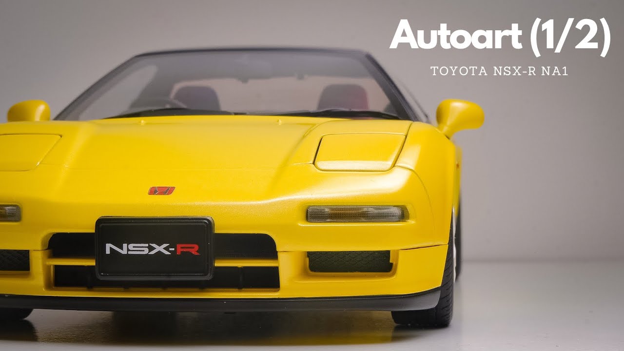 Review Autoart Signature HONDA NSX Type-R 1990 Yellow | Part 1 : Box & Card