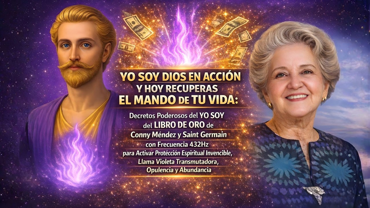 YO SOY DIOS EN ACCIÓN ⚡ RECUPERA EL MANDO DE TU VIDA HOY | Decretos YO SOY Libro de Oro 432Hz