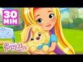 Sunny Day &amp; Doodles Best Rescues! ☀️ | 30 Minute Compilation | Shimmer and Shine