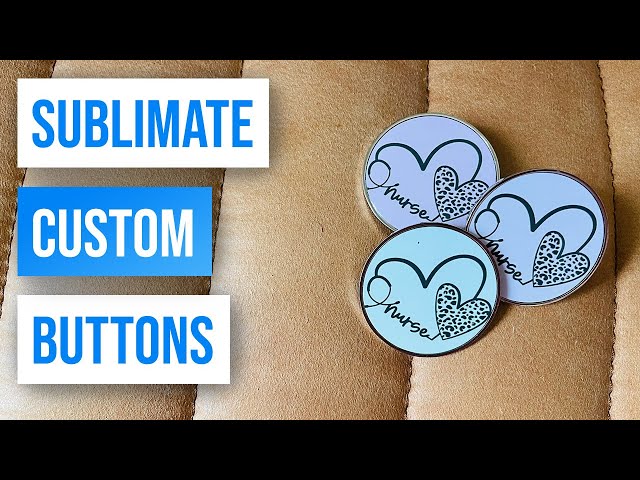 Lancelot - Sublimation blank round pin button plastic pin back