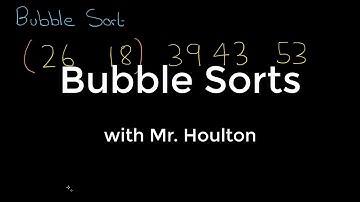 2.1.3 Bubble Sort.  Revise GCSE Computer Science