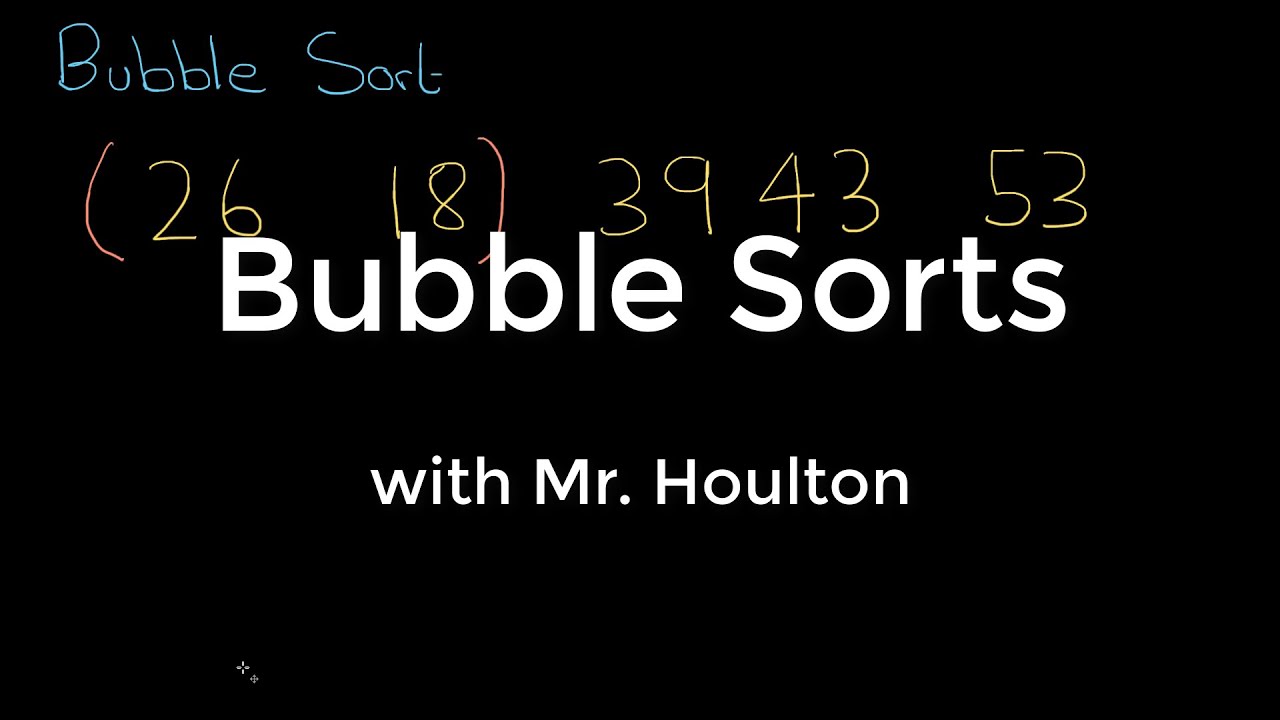 2.1.3 Bubble Sort. Revise GCSE Computer Science - YouTube