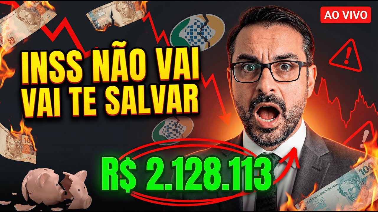 LIVE #23 - VOCÊ ESTÁ FERRADO! A verdade sobre quanto guardar pra nunca mais depender do governo