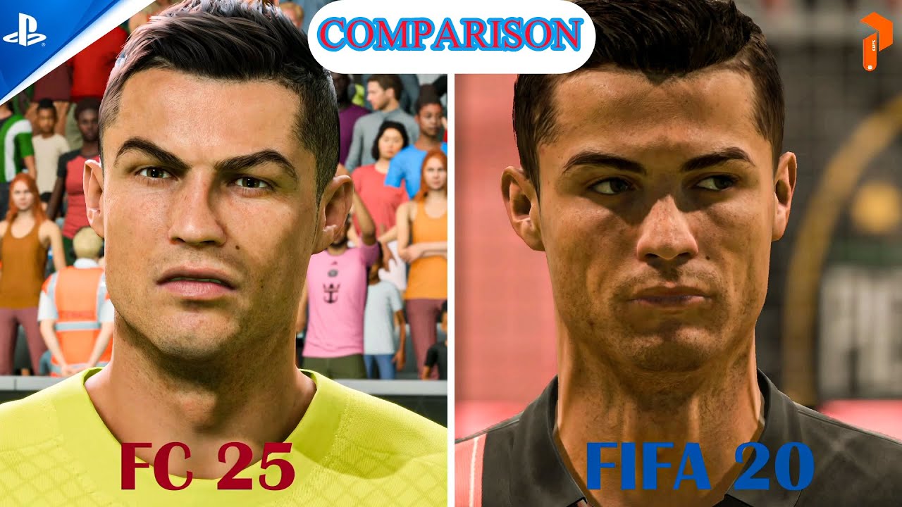 FC 25 vs FIFA 20—Next-Gen Graphics Comparison! 🔥 