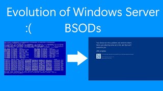 The evolution of Windows Server BSODs (1993-2022)