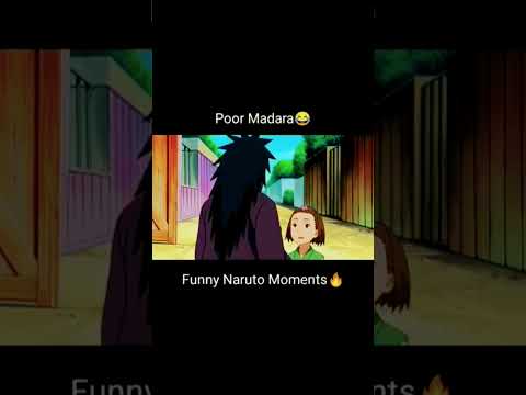 madara helps a girl and she got scared 😱