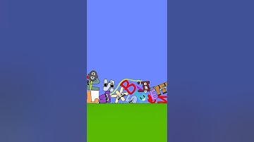 ALPHABET WAR BEGINS!! ⚔️ #ralr #shorts #alphabetlore #russianalphabetlore #algodoo #animation