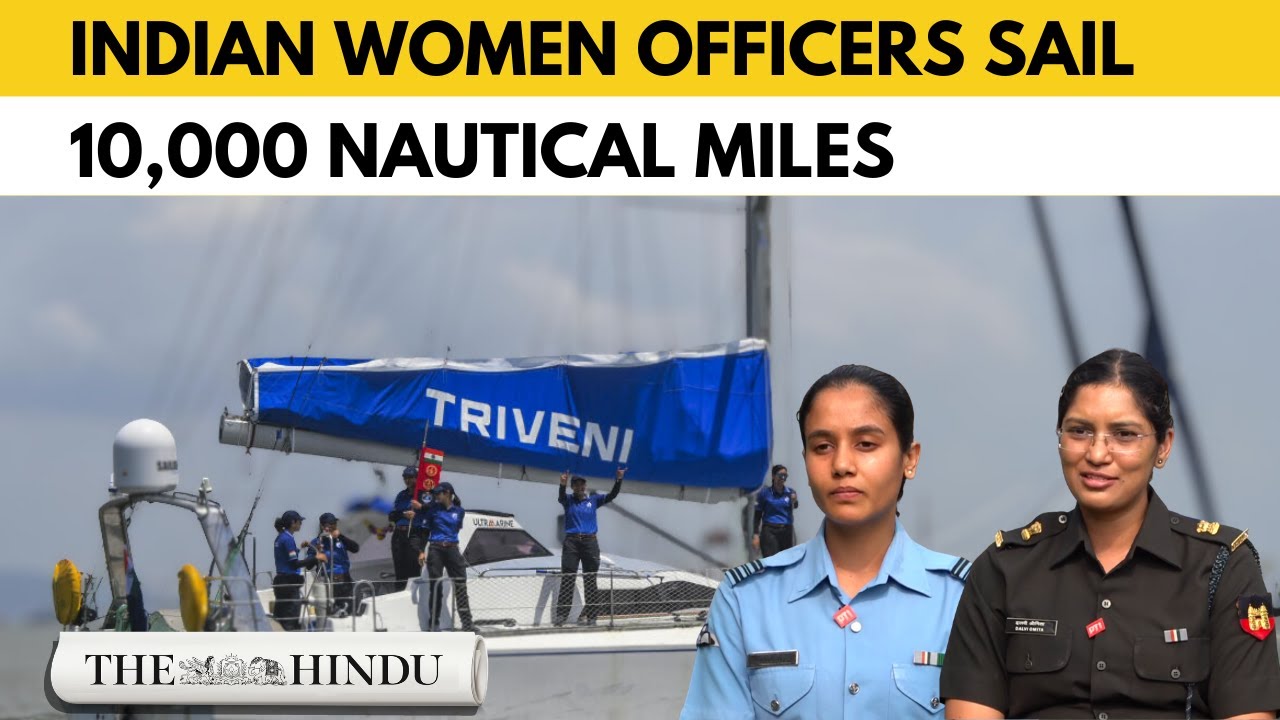 Indian women officers sail 10,000 nautical miles on Samudra Pradakshina Expedition