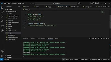 Object.freeze() Method in JavaScript