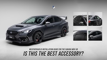 An All-Season Upgrade for your WRX VB - Weathershield Installation Guide