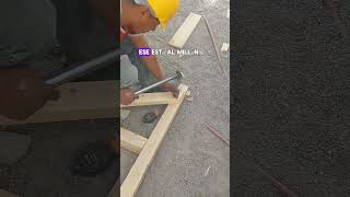 el mejor chalan de la compañía #carpintero #construction #carpinteria #construccion #obracivil