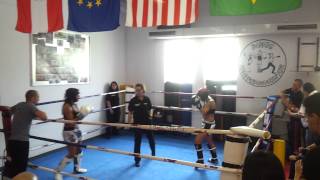 Damen Thaiboxen 14.09.13 Wien