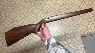 Refinishing a stock with the Birchwood Casey kit ￼