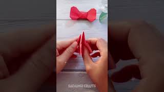 Bow-Tie Origami So Clean It Hurts #satisfying #diy #shorts