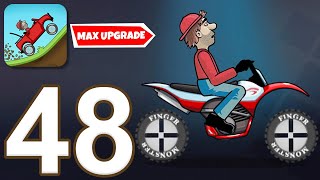 Hill Climb Racing - Gameplay Walkthrough Part 48 - Motocross Bike Max Upgraded (iOS, Android)
