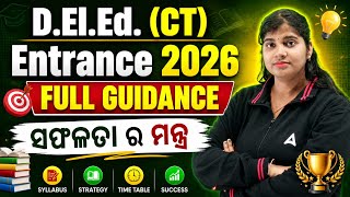 D.El.Ed (CT) Entrance 2026 | Complete Preparation Guide for Beginners