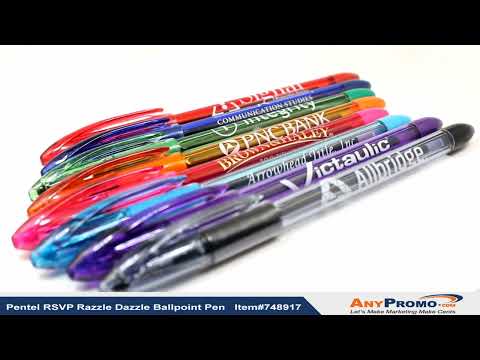 Razzle Dazzle™ R.S.V.P.® Ballpoint Pen, Medium Point – Pentel of America,  Ltd.