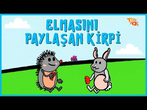 Elmasını Paylaşan Kirpi | Çizgili Masallar