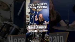 Download Lagu Whitesnake - Here I Go Again (Drummer Cam / Drum Cover) LIVE Cover by Teen Drummer Lauren Young MP3