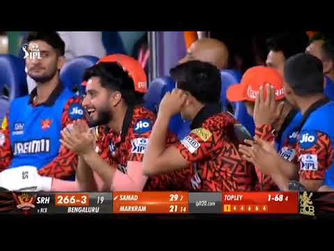 IPL History Highest 287*🔥😱 //#ipl2024 // Ipl Highlight 2024 Match // Match No. 30 #srhvsrcb