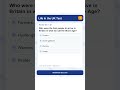 Practice Q1 - Life In The UK Test, ILR Test, UK Citizenship Test 2026