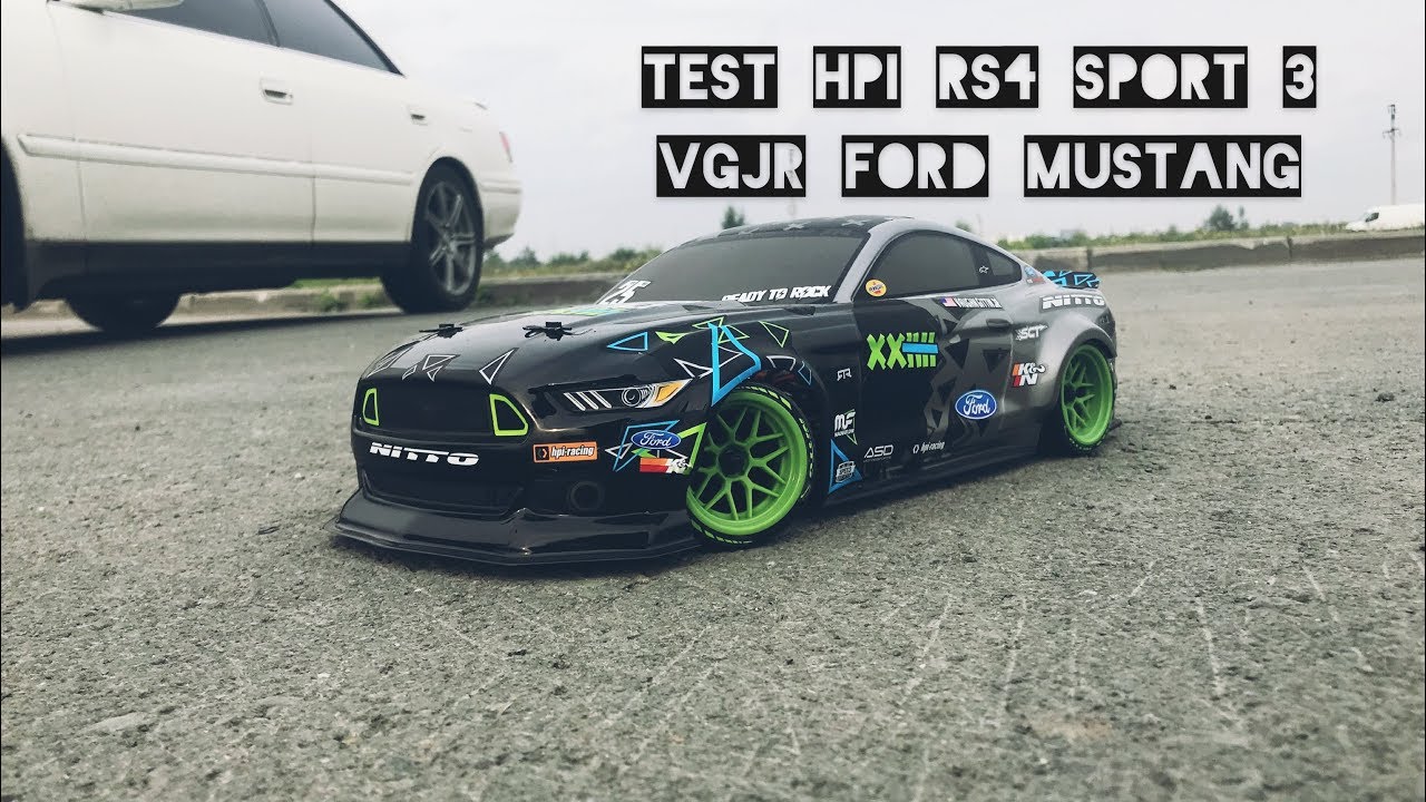 hpi rs4 sport 3 drift mustang