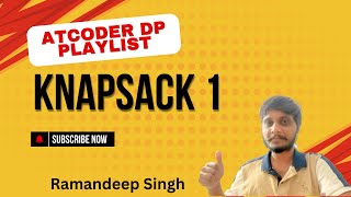 🔥 D - Knapsack 1 | 0/1 Knapsack Explained with DP | AtCoder Beginner DP Series 🇮🇳