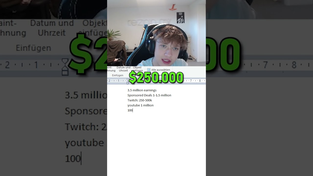 so viel verdient BUGHA?! 😲💸