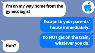 【Apple】My crazed mother-in-law tracked me and my husband down again after we broke contact but then!