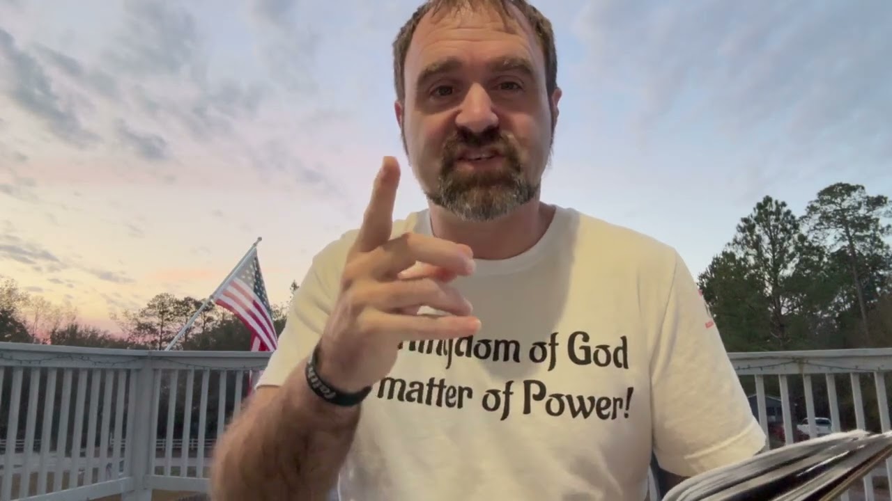 Christ Jesus sets a demonized man free from thousands of demons. 