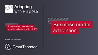 Business Model Adaptation | Adapting with Purpose